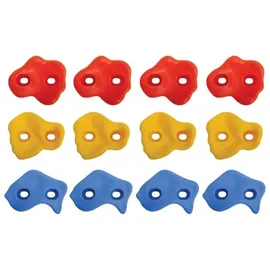 Donic Schildkröt Schildkröt 970720 - Klettergriff Set, 12 Stück, Nutzerbelastung max. 50 kg