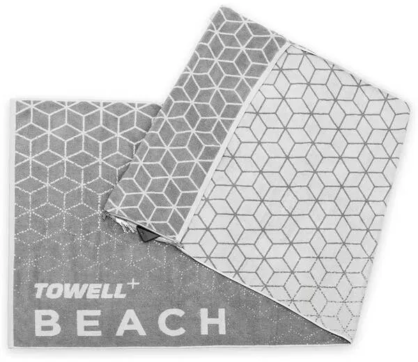 STRYVE Towell+ Beach Stone, Stone Grey, -