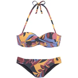 SUNSEEKER Bügel-Bandeau-Bikini Damen Bunt 40 Cup D