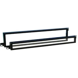 Adam Hall 19' Parts 87442 19' Frontabdeckung mit Plexiglaseinsatz 2 HE