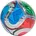 World Cup Foil Trainingsball JD8046 MULTICOLOR/white/team royal blue 3