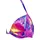 VENICE BEACH Bikini-Top Damen Lila/Mehrfarbig 34 Cup A