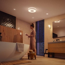 Philips Hue White & Col. Amb. Xamento Deckenleuchte M weiß 2400lm inkl. Bridge