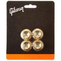 Gibson Top Hat Knobs Gold Gold Insert 4 pc.