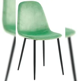 VCM 6er Esszimmerstühle Küchenstühle Rückenlehne Fiolo