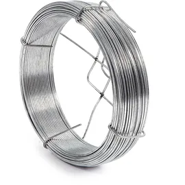 Wiltec Gartendraht Ø 1,1 mm 50 m verzinkt
