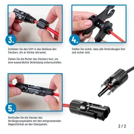 Absina Stecker/Buchse Set 2,5-6 mm2