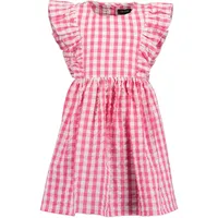 blue seven Sommerkleid BLUE SEVEN, "Blue Seven Kleid", Mädchen, Gr. 98, 4210, pink, 100% Baumwolle, normal, Rundhals, Kleider Sommerkleid,