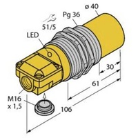 Turck Sensor NI40-G47SR-FZ3X2