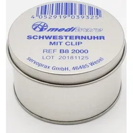 Servoprax Schwesternuhr mit Clip und Kette 1 St.