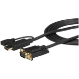Startech HDMI zu VGA Adapterkabel 9 m Schwarz