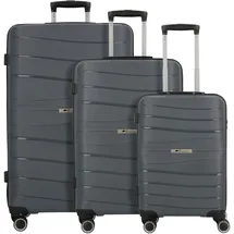 cocoono Leon Koffer-Set 3-tlg. grau