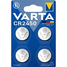 Varta Knopfzelle CR2450 570 mAh 4 St.