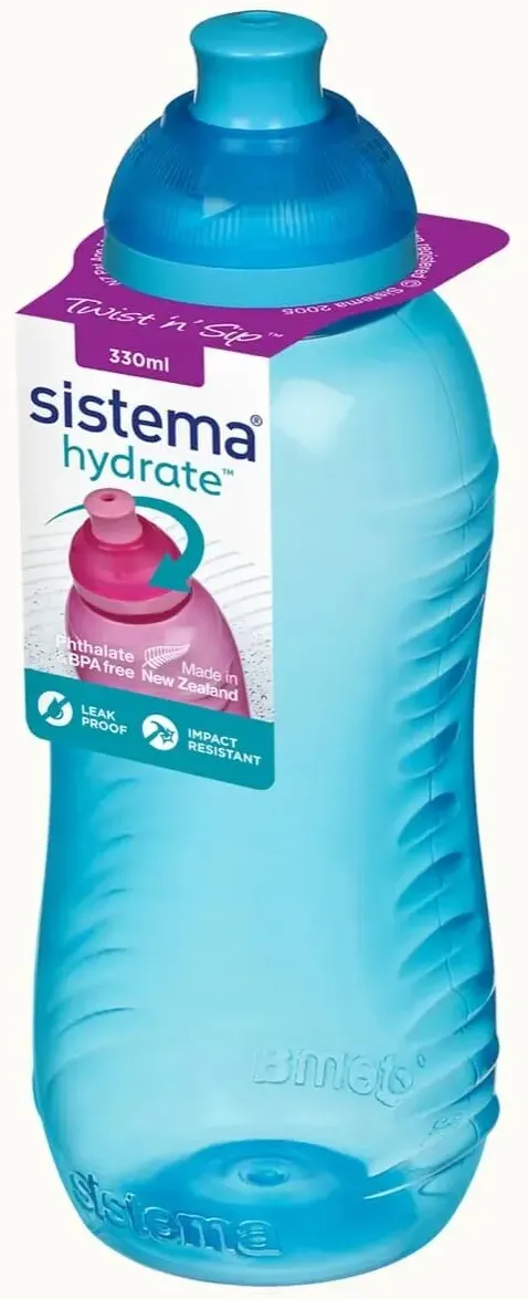 Sistema 780 Trinkflasche Tägliche Nutzung 330 ml Kunststoff Blau
