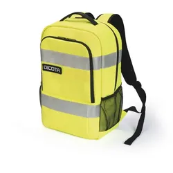 Dicota Rucksack HI-VIS Base 24 liter gelb