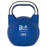 HELO24 Kettlebell Schwunghantel Kugelhantel 12 kg B blau