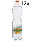 12x Gaudianello Minerale Effervescente Naturale Mineralwasser sprudelnd 1,5Lt