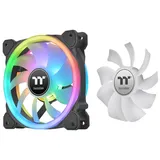 Thermaltake SWAFAN 12 RGB, schwarz, LED-Steuerung, 120mm, 3er-Pack (CL-F137-PL12SW-A)