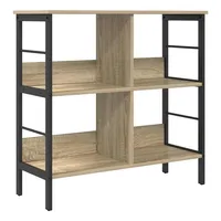 VidaXL Bücherregal Sonoma-Eiche 82 x 32 x 79 cm