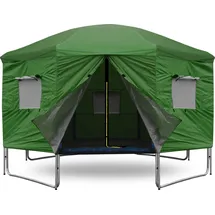 Aga24 Aga Trampolin Zelt 366 cm (12 ft) Dunkelgrün