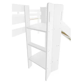 Erst-Holz Spielbett V-60.21W-09 90 x 200 cm Kiefer massiv lackiert weiß