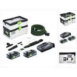 Festool CTLC SYS Akku Absaugmobil 36 V ( 2x 18 V ) Staubkl. L + 2x Akku 4,0 Ah + Ladegerät