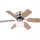 GLOBO Ugo 76 cm Deckenventilator nickel matt/buche/graphit mit Licht