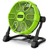 Greenworks G24FAN 25,4 cm Tischventilator Grün