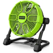 Greenworks G24FAN 25,4 cm Tischventilator Grün