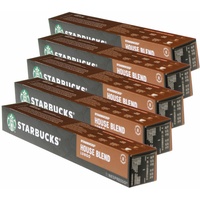 Starbucks House Blend Lungo Kaffee Medium Roast Nespresso kompatibel 50 Kapseln