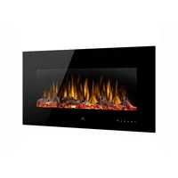 Noble Flame VEGAS HiFi Schwarz [Elektro Wandkamin]