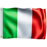 monzana MONZANA® Italien Flagge 150x90cm Italienische Nationalflagge Metallösen strapazierfähig Fahne 100% Polyester Garten Outdoor Indoor Länder doppelt umsäumte Kanten Pflegeleicht