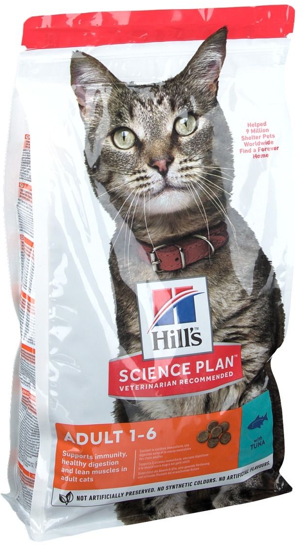 Hill'sTM Science PlanTM Feline Chat Adult 1-6 Thon 1,5 kg pellet(s)