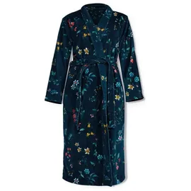 Pip Studio Bademantel Les Fleurs dunkelblau XL