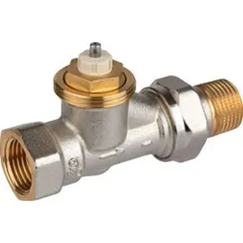 RESIDEO Thermostatventil SX Messing vernickelt Durchgang 1/2 Zoll