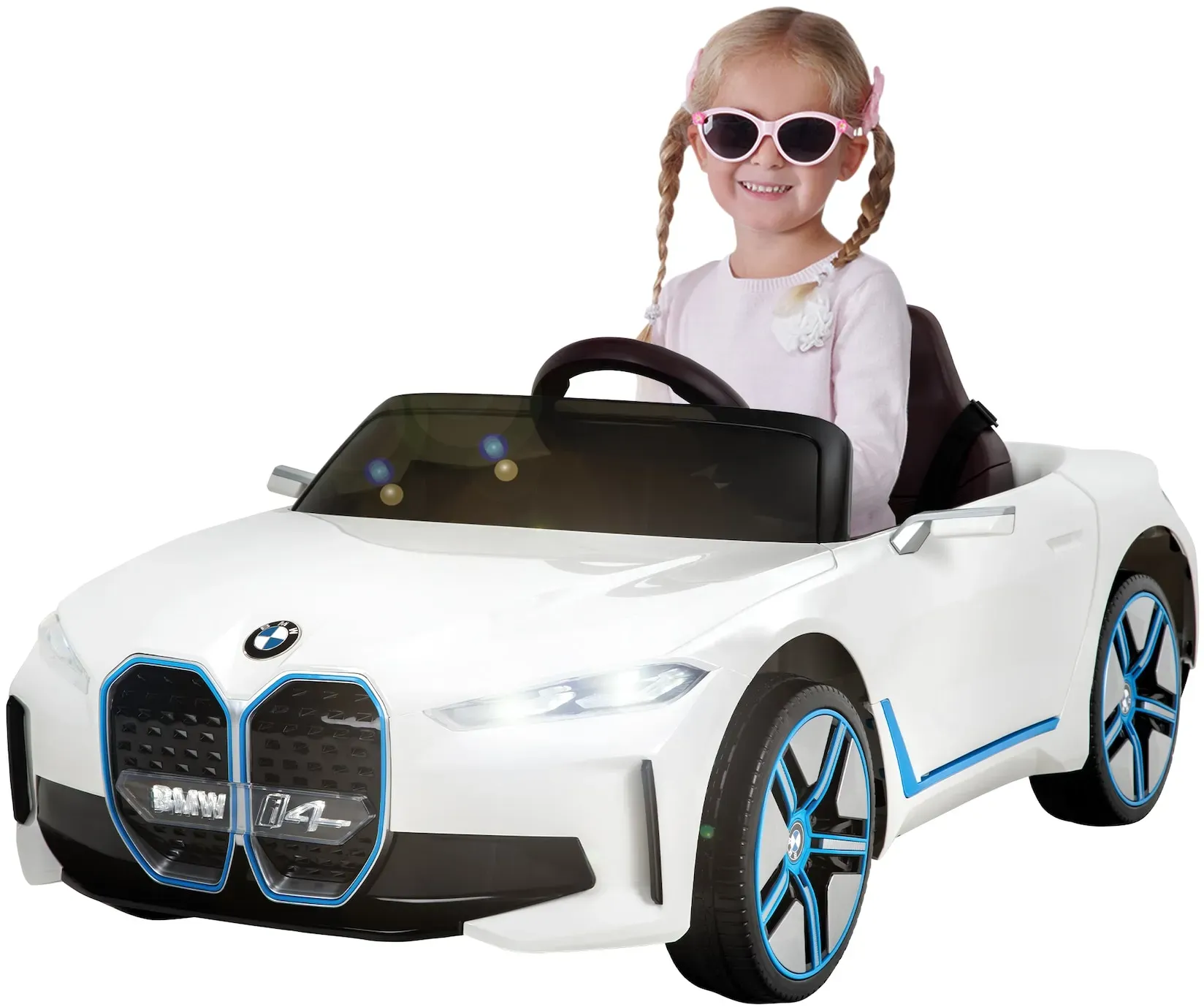 Kinder-Elektroauto BMW i4 (Weiß)