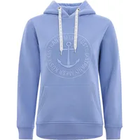 Zwillingsherz Hoodie »Strand Meer Küste«, mit gleichfarbig gesticktem Ankermotiv