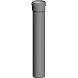 WOLF-Garten Abgasrohr DN80 einwandig 1000 mm aus Polypropylen bis 120 °C