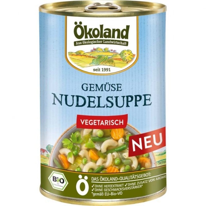 Ökoland Gemüse Nudelsuppe bio