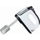 Ambiano Handmixer Handmixer 300 Watt Rührbesen + Knethaken 6 Geschwindigkeitsstufen, 300 W weiß