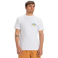 QUIKSILVER Ev Flower Chaos Kurzarm-t-shirt - White - 2XL