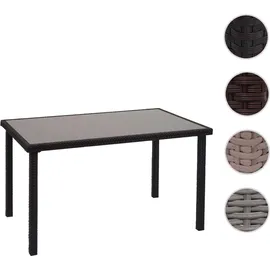 Mendler HWC-G19 Gartentisch 120 x 75 x 71 cm braun