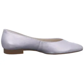 Paul Green Ballerinas in Metallic Silver / 5.5 UK