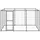 vidaXL Outdoor-hundezwinger Stahl 7,26 M2 - Vidaxl