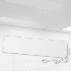 Viesta VIESTA® Infrarot Wandheizung mit Thermostat [INKL. TH10 Thermostat] – Infrarotheizung Kassettendecken, – 120x30 cm... – Weiß