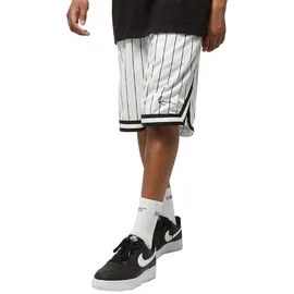 Karl Kani KM-PS011-002-02 Small Signature Pinstripe Mesh Short - Schwarz