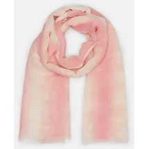 Comma, Tuch mit Batik-Effekt Rosa