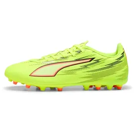 Puma Ultra 6 Play MG Herren Yellow Alert/Puma Black/Glowing Red 39
