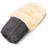 Fellhof Fußsack Aspen Farben: Graphit-Melange