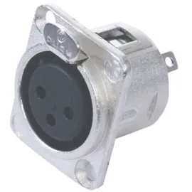 Neutrik XLR Einbaubuchse 3pol NC3FDL-1